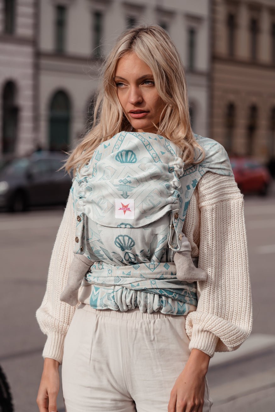 portador de bebê WrapStar Tribo Feliz KOKADI