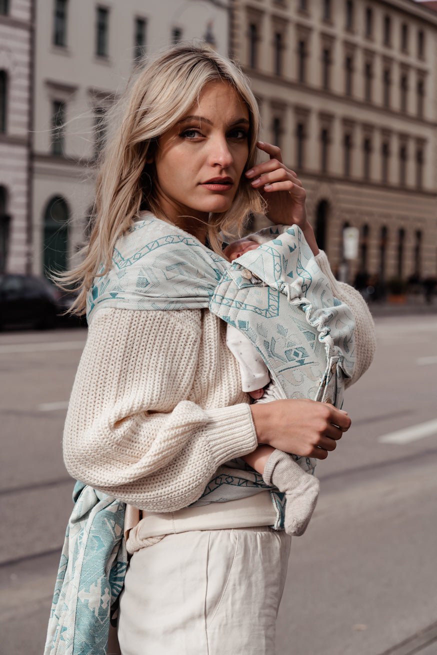 portador de bebê WrapStar Tribo Feliz KOKADI