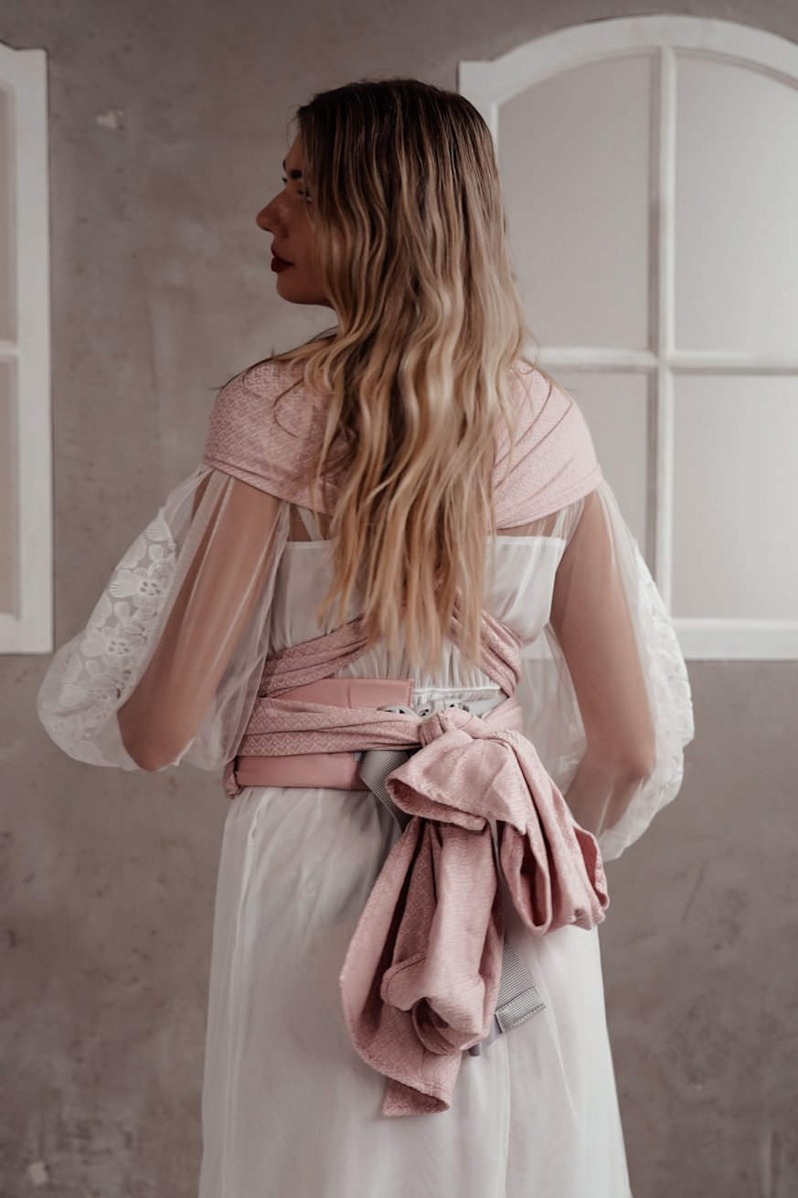 portador de bebê WrapStar Coração2Heart Rosé KOKADI