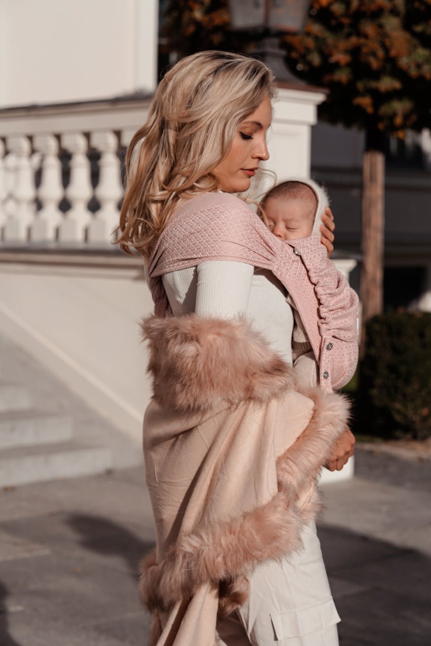 portador de bebê WrapStar Coração2Heart Rosé KOKADI