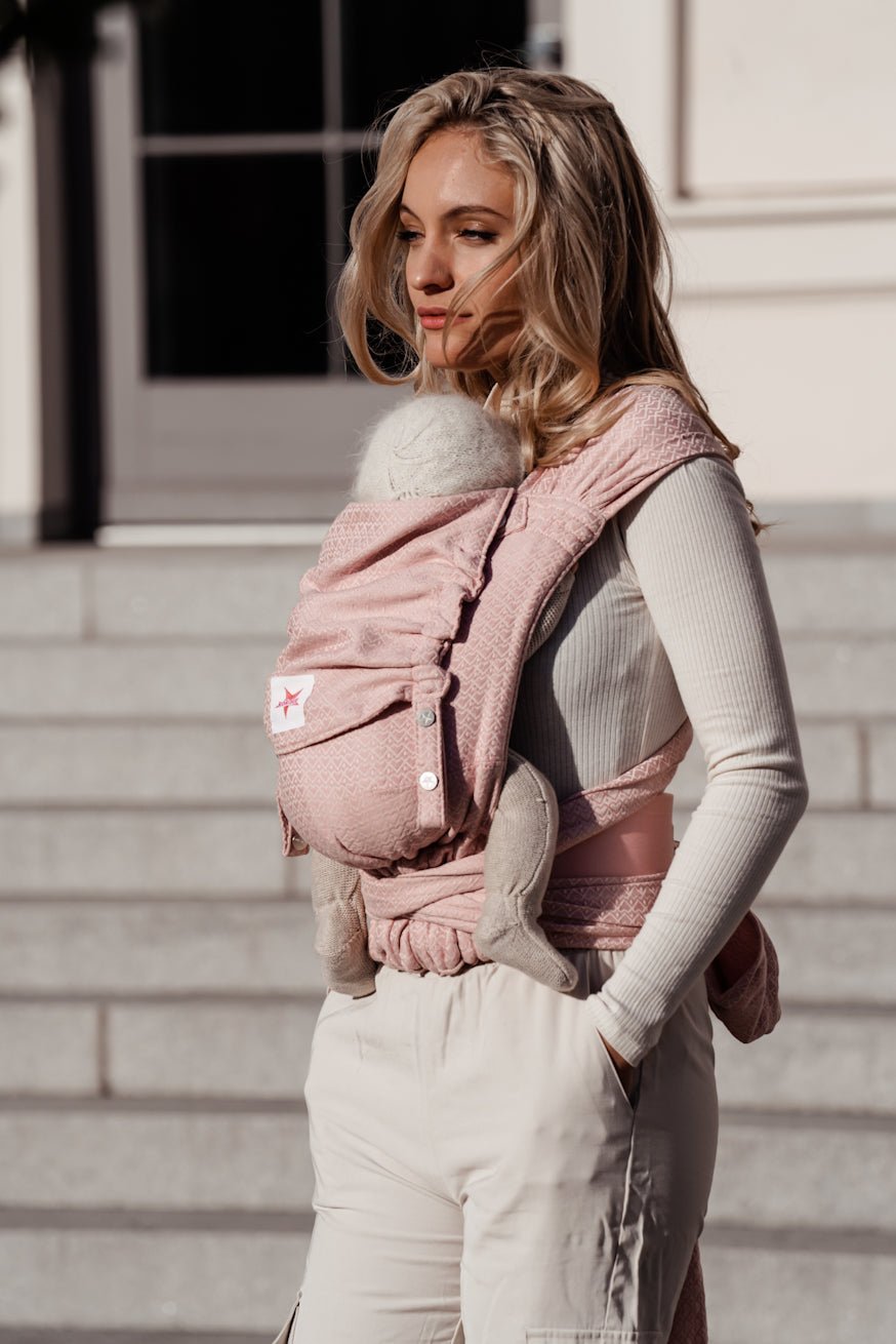 portador de bebê WrapStar Coração2Heart Rosé KOKADI
