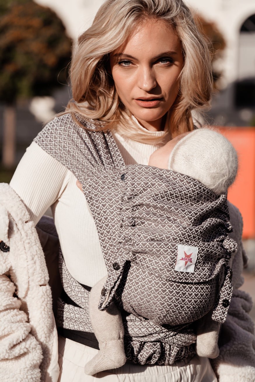 portador de bebê WrapStar Heart2Heart Pedra KOKADI