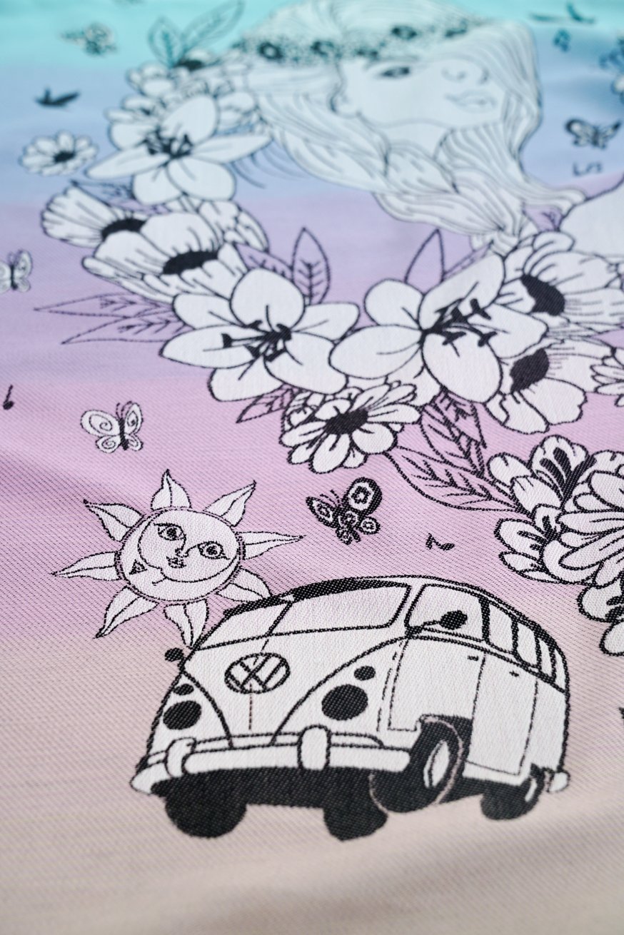 KOKADI portador de bebê WrapStar Hippie Maria