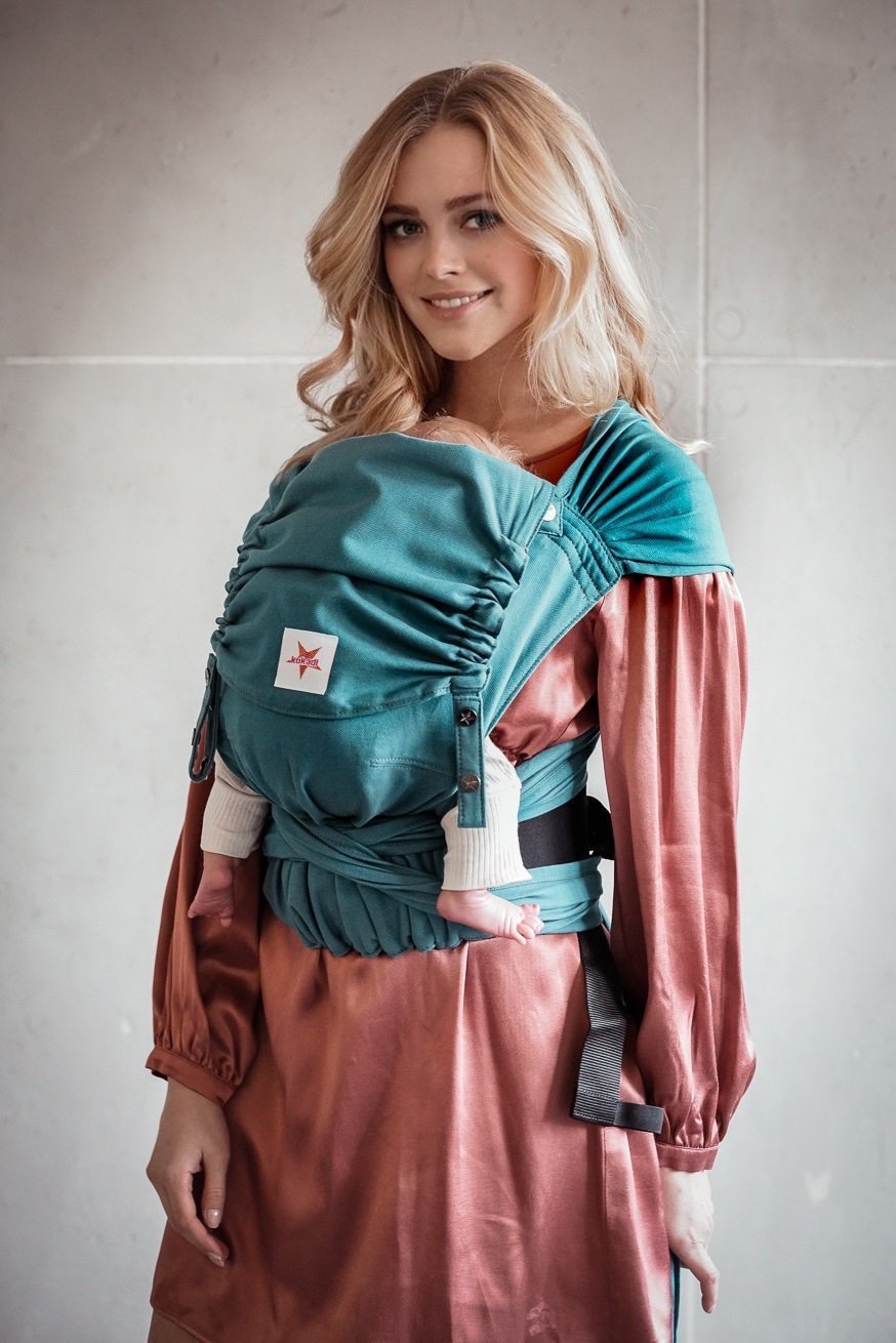 KOKADI Porta-bebês WrapStar Apenas Lagoa