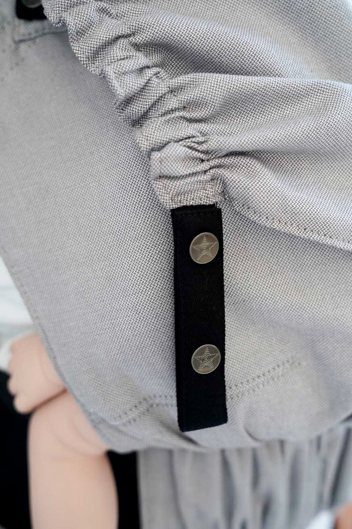 Botão fêmea antracite - KOKADI