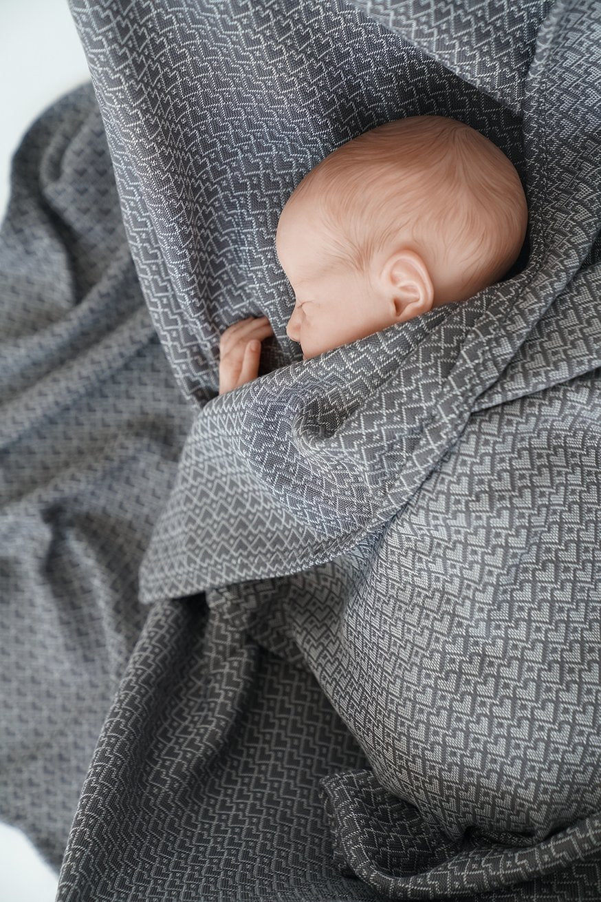 Manta fofinha Heart2Heart pedra - KOKADI