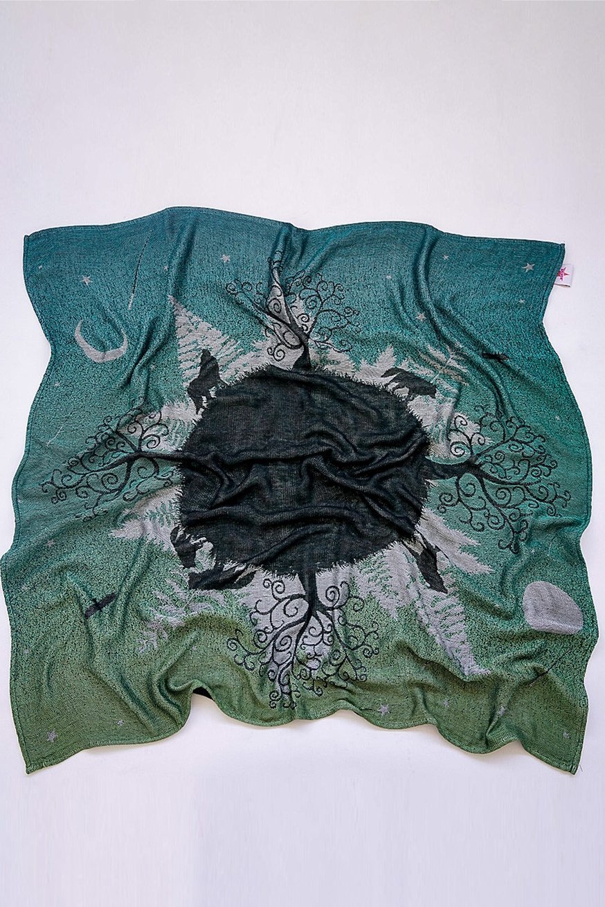 Cobertor fofinho Floresta dos Lobos Finn - KOKADI