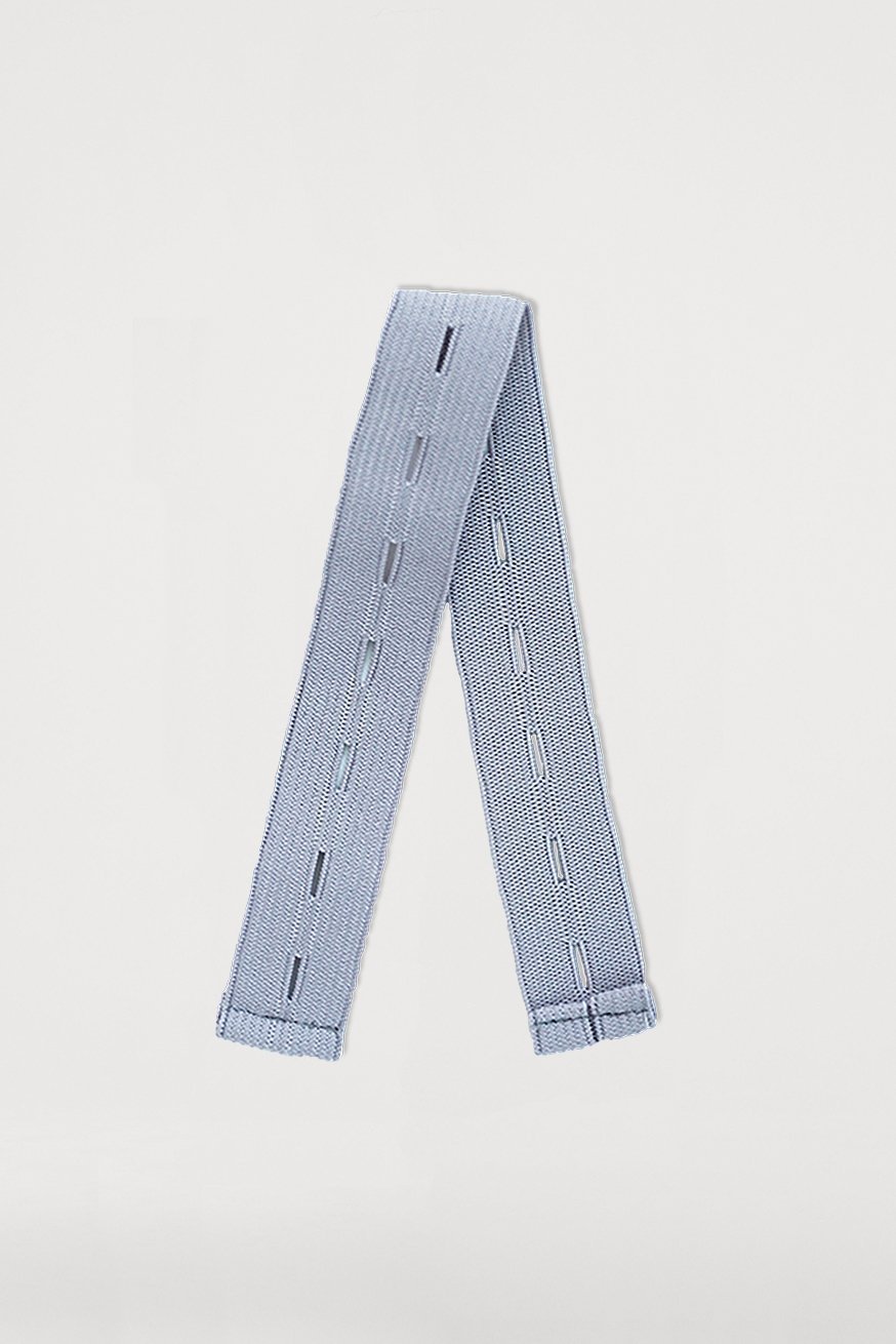 Linha prateada de borracha perfurada - KOKADI