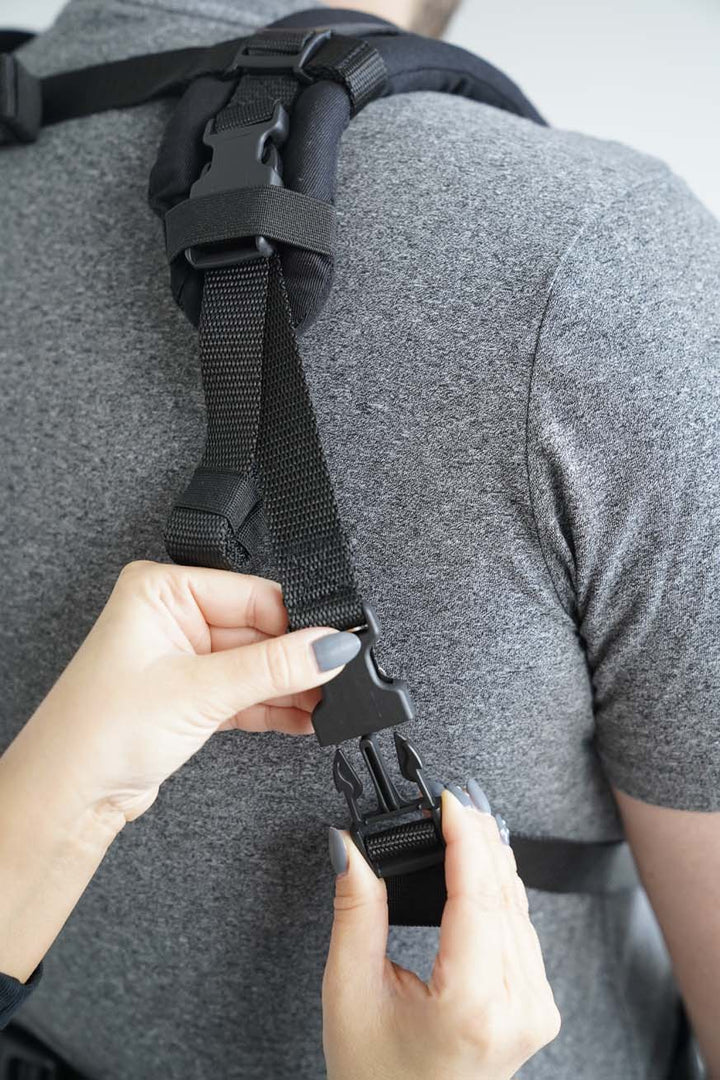 Haste de fivela clássica com extensão de alça de ombro redonda - KOKADI