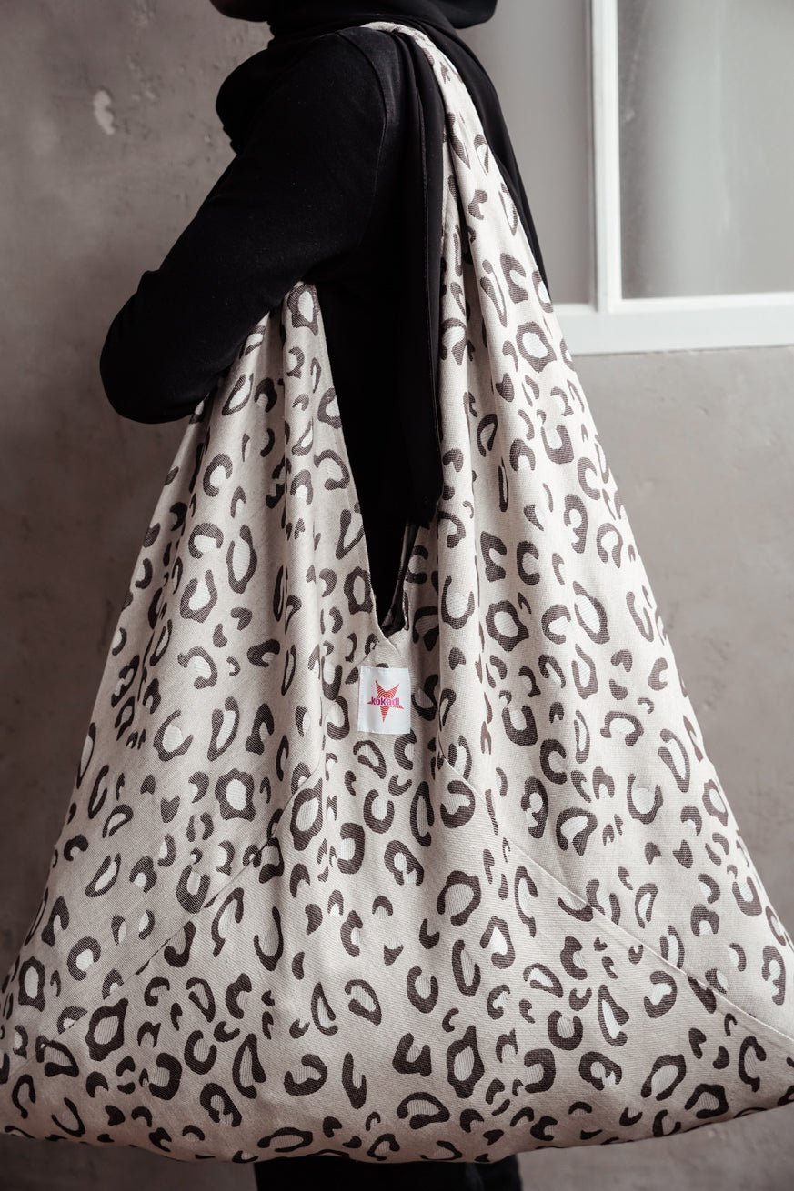 XXL Shopper Linho Safari Maomi - KOKADI